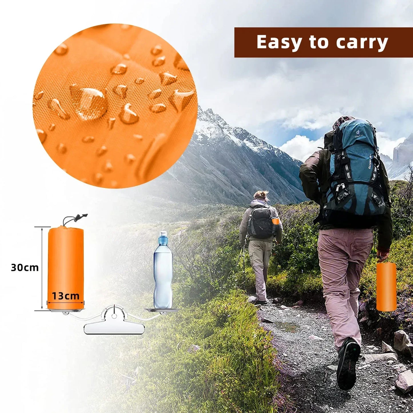 Outdoor Schlafmatratze selbstaufblasend für Camping und Wassersport