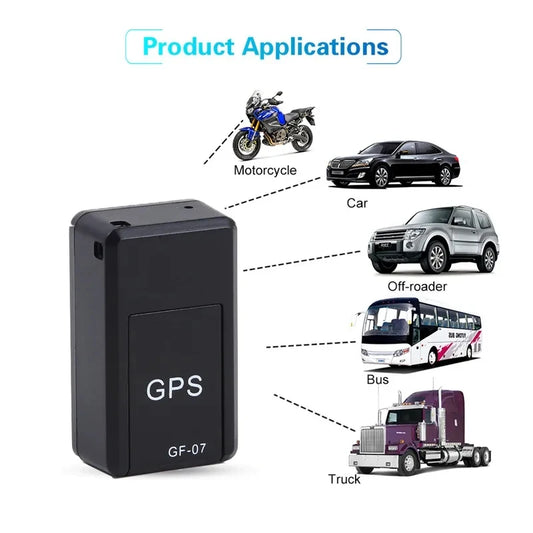 Universal Tracking Gerät Gf07 Mini Auto Tracker Magnetische Gps Echtzeit Fahrzeug Locator Anti-Lost Aufnahme Wiederaufladbar