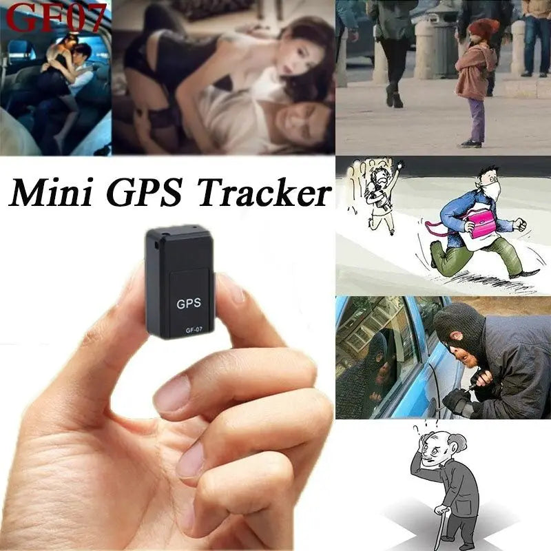 Universal Tracking Gerät Gf07 Mini Auto Tracker Magnetische Gps Echtzeit Fahrzeug Locator Anti-Lost Aufnahme Wiederaufladbar