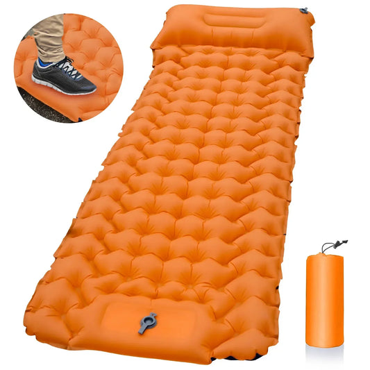 Outdoor Schlafmatratze selbstaufblasend für Camping und Wassersport